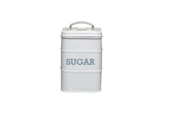 Living Nostalgia Sugar Canister Grey