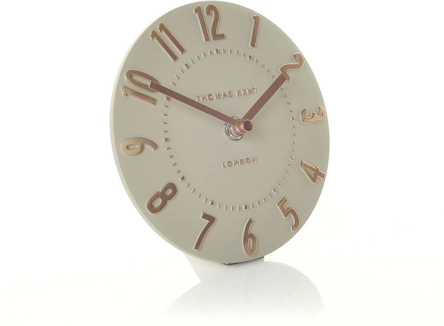 Thomas Kent Rose Gold Mantel Clock 3 Thomas Kent Rose Gold Mantel Clock