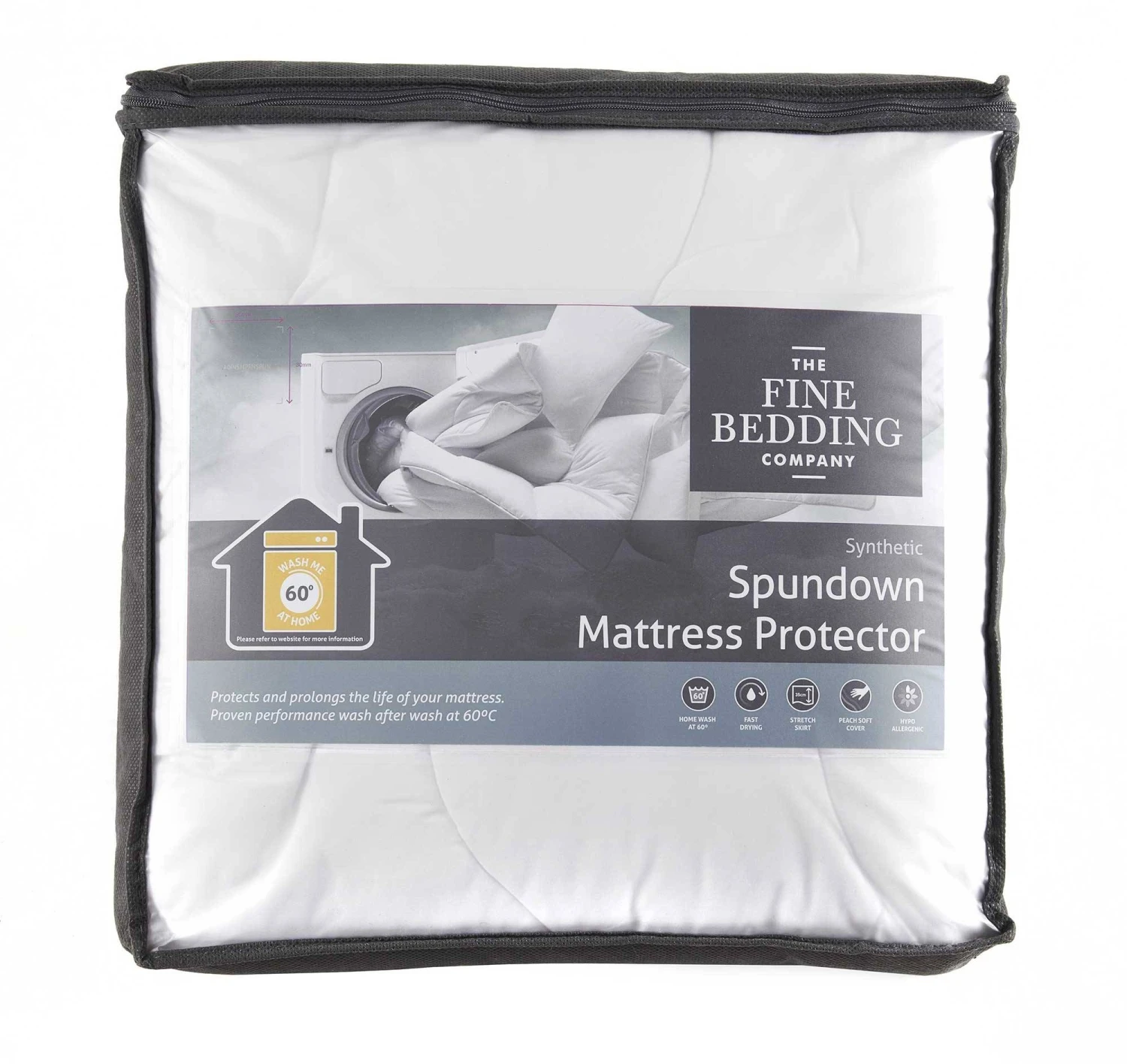 The Fine Bedding Company Spundown Mattress Protector 3 The Fine Bedding Company Spundown Mattress Protector