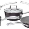 Stellar Rocktanium Non Stick 5 Piece Saucepan Set 1 Stellar Rocktanium Non Stick 5 Piece Saucepan Set -Haven Home Shop 19153 21107