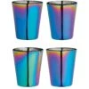 Barcraft Rainbow Barware Shot Glasses Set Of Four 50ml 1 Barcraft Rainbow Barware Shot Glasses Set Of Four 50ml -Haven Home Shop 20617 20715