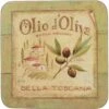 Creative Tops Olio D'Oliva Coasters Set Of 6 -Haven Home Shop 20739 20668