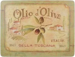 Creative Tops Olio D'Oliva Placemats Set Of 6