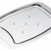 KitchenCraft Stainless Steel Spiked Square Meat Dish Tray 38x26cm