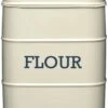 Living Nostalgia Flour Storage Tin Cream -Haven Home Shop 21154 20460