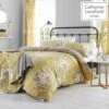 Catherine Lansfield Canterbury Ochre Quilt Set