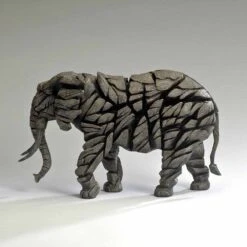 Edge Mocha Elephant Sculpture