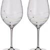 Dartington Glitz Goblet Wine Glasses Pair -Haven Home Shop 23272 20086