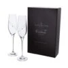 Dartington Celebration Glitz Clear Champagne Flutes -Haven Home Shop 23278 20082