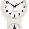 Kitchen Time Cream Wall Clock 1 Kitchen Time Cream Wall Clock -Haven Home Shop 24622 19815
