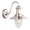 Searchlight Fisherman Satin Silver Wall Light 2 Searchlight Fisherman Satin Silver Wall Light -Haven Home Shop 26689 19476