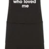 The Pie Who Loved Me Apron Black