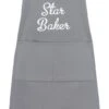 Star Baker Apron Grey -Haven Home Shop 26991 19329