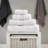 Deyongs Bliss Bathroom Towels - White -Haven Home Shop 27076 19310