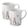 Stow Green Peter Rabbit Classic Mug - Set Of 2 2 Stow Green Peter Rabbit Classic Mug - Set Of 2 -Haven Home Shop 28459 18585