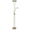 Searchlight Mother And Child Led Floor Lamp - Antique Brass -Haven Home Shop 30248 17930