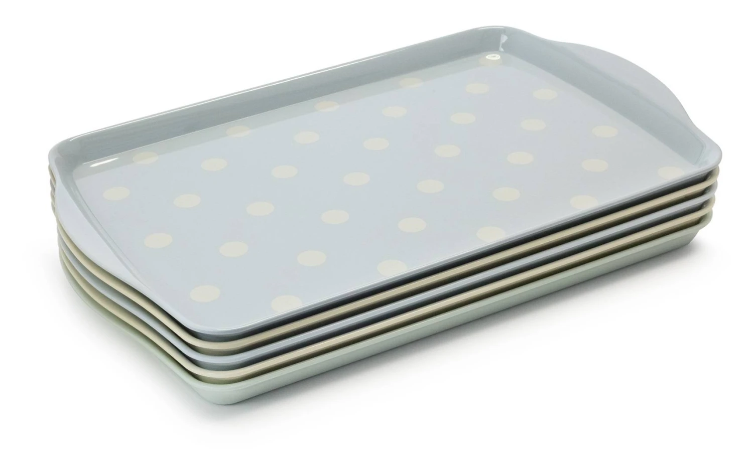 Zeal Classic Dotty Tray Neutral 39cm X 24cm 3 Zeal Classic Dotty Tray Neutral 39cm X 24cm