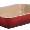 Le Creuset Heritage Deep Rectangular Dish Cerise 1 Le Creuset Heritage Deep Rectangular Dish Cerise -Haven Home Shop 31399 17242
