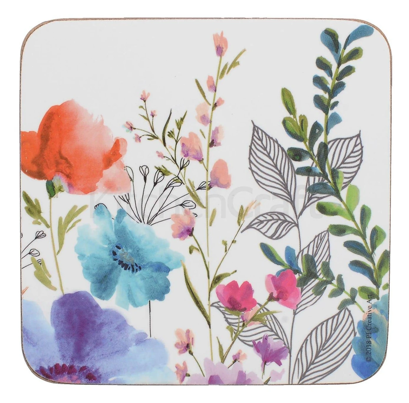 Creative Tops Meadow Floral Coasters Set Of 6 3 Creative Tops Meadow Floral Coasters Set Of 6