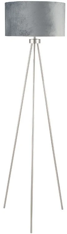 Pacific Lifestyle Brushed Chrome Tripod Floor Lamp