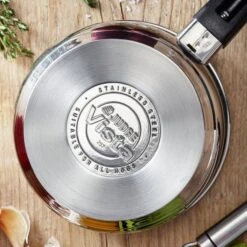 Judge Vista Stainless Steel 28cm Saute Pan -Haven Home Shop 33771 16353