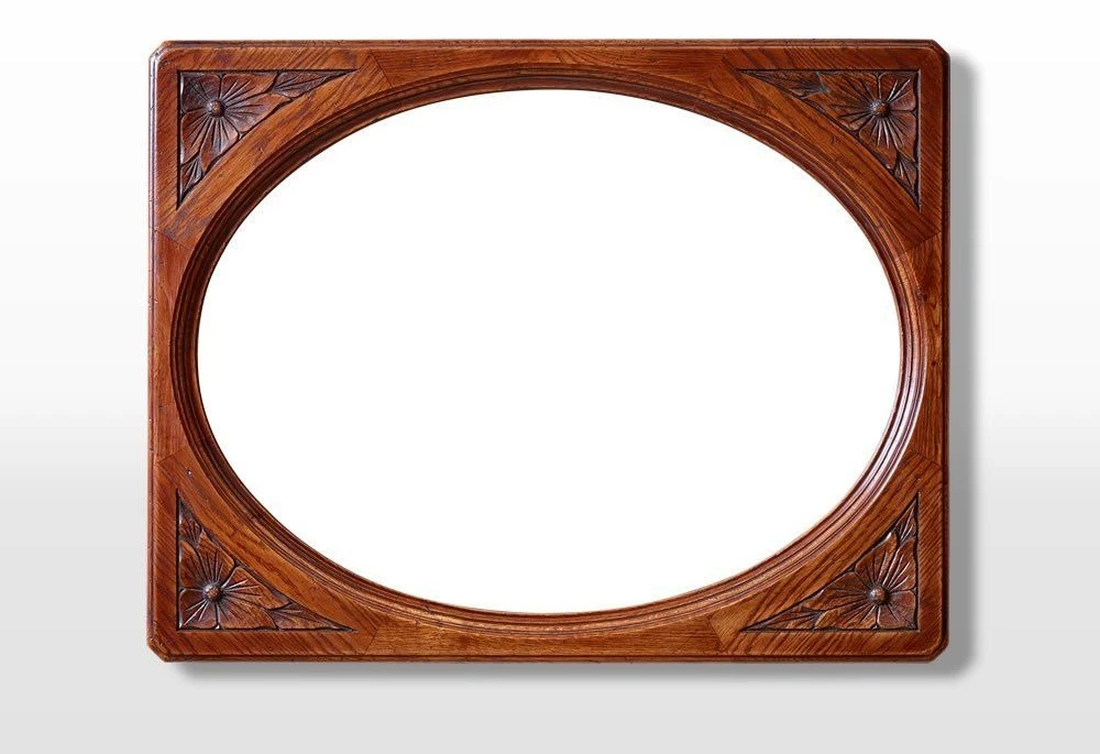 Wood Bros Old Charm Oval Wall Mirror (Oc2990) 3 Wood Bros Old Charm Oval Wall Mirror (Oc2990)