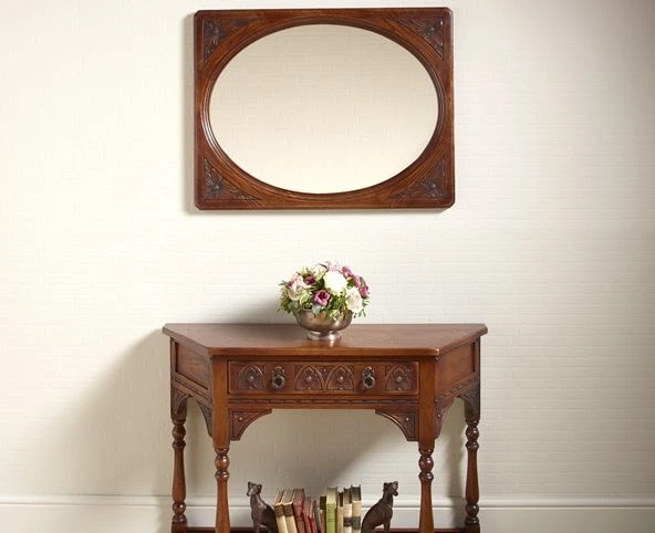 Wood Bros Old Charm Oval Wall Mirror (Oc2990) 4 Wood Bros Old Charm Oval Wall Mirror (Oc2990) - Image 2