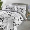 Fusion Hendra Duvet Cover Set Grey -Haven Home Shop 35434 15100