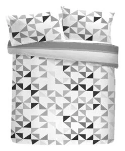 Fusion Hendra Duvet Cover Set Grey -Haven Home Shop 35434 15102