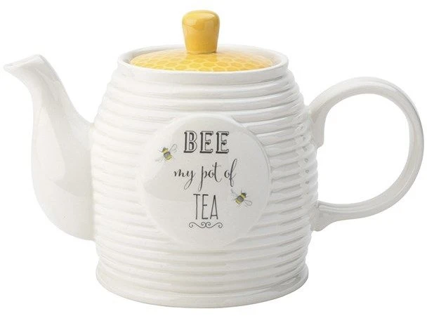 The English Tableware Company Bee Happy Tea Pot 3 The English Tableware Company Bee Happy Tea Pot