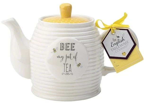 The English Tableware Company Bee Happy Tea Pot 4 The English Tableware Company Bee Happy Tea Pot - Image 2