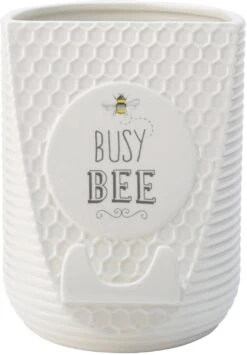 The English Tableware Company Bee Happy Utensil Pot With Stand