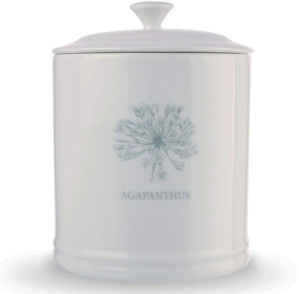 Mary Berry Flowers Sugar Canister Agapanthus 3 Mary Berry Flowers Sugar Canister Agapanthus