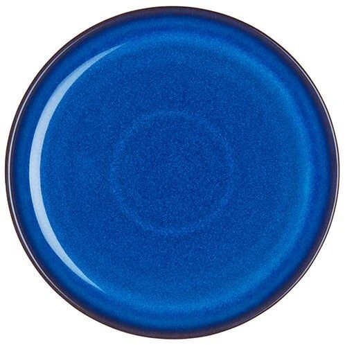 Denby Imperial Blue Medium Coupe Plate 4 Denby Imperial Blue Medium Coupe Plate - Image 2