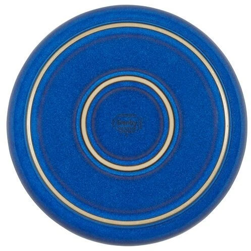Denby Imperial Blue Medium Coupe Plate 5 Denby Imperial Blue Medium Coupe Plate - Image 3