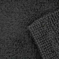 Christy Reversible Pedestal Mat - Graphite 7 Christy Reversible Pedestal Mat - Graphite -Haven Home Shop 36187 14470