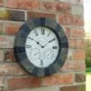 Stonegate 14' Wall Clock & Thermometer -Haven Home Shop 37254 13941