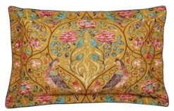 Morris & Co Seasons By May Oxford Pillow Case - Saffron