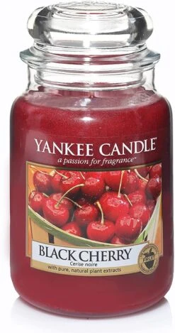 Yankee Candle Scented Jar Candle - Black Cherry