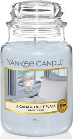Yankee Candle Scented Jar Candle - A Calm And Quiet Place