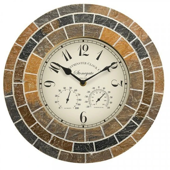 Smart Garden Stonegate Mosaic 14' Clock 3 Smart Garden Stonegate Mosaic 14' Clock