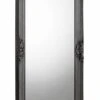 Julian Bowen Rococo Pewter Lean-To Dress Mirror
