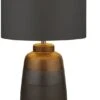 Searchlight Navy Gold Ceramic Table Lamp -Haven Home Shop 40391 10999