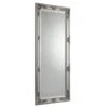 Julian Bowen Palais Pewter Lean-To Dress Mirror -Haven Home Shop 41518 9317
