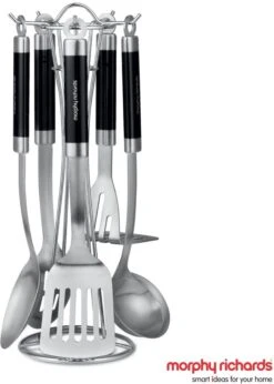 Morphy Richards Accents 5 Piece Tool Set Black