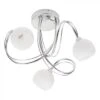 BHS Soni Small Flush Ceiling Light Chrome -Haven Home Shop 42795 7804