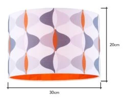 BHS Wave Easyfit Shade Burnt Orange -Haven Home Shop 42807 7776