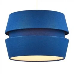 BHS Three Layer Linen Easyfit Shade Navy