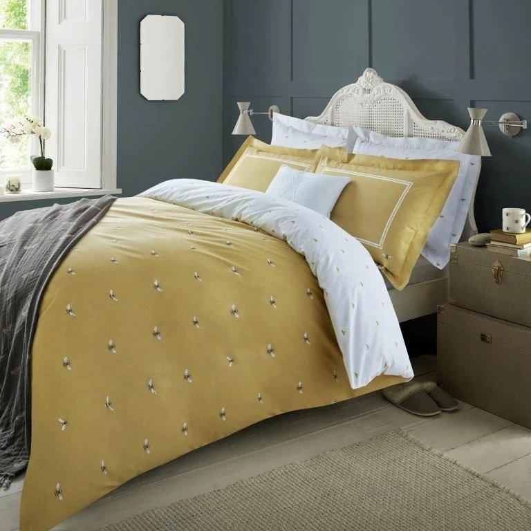 Sophie Allport Bees Mustard Duvet Set 3 Sophie Allport Bees Mustard Duvet Set