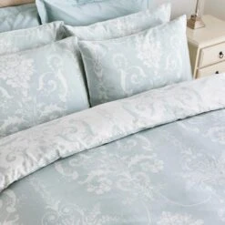 Laura Ashley Josette Duck Egg Duvet Set -Haven Home Shop 44299 6150
